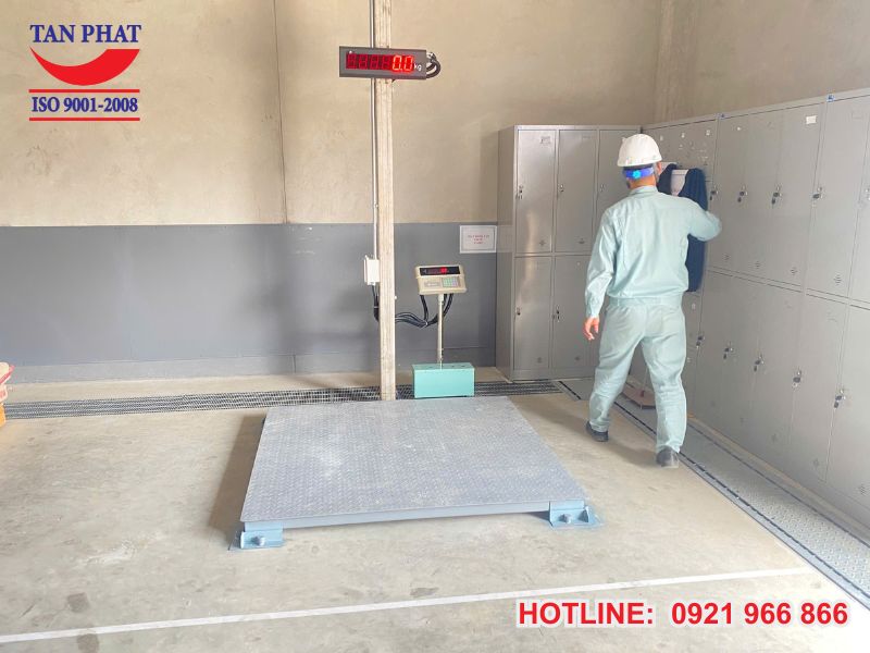 Cân sàn được thiết kế theo yêu cầu sử dụng của riêng từng khách hàng.