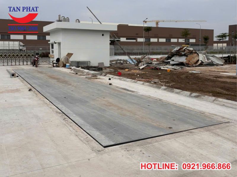 Trạm cân điện tử lắp đặt tại KCN DEEP C 2A, Hải Phòng