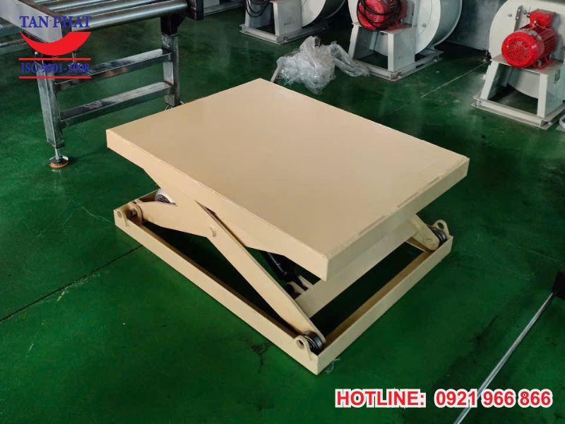 Ưu điểm của bàn nâng thủy lực không sử dụng hố pit