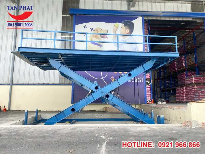 Dự án lắp đặt bàn nâng thủy lực 6 tấn tại Ninh Bình