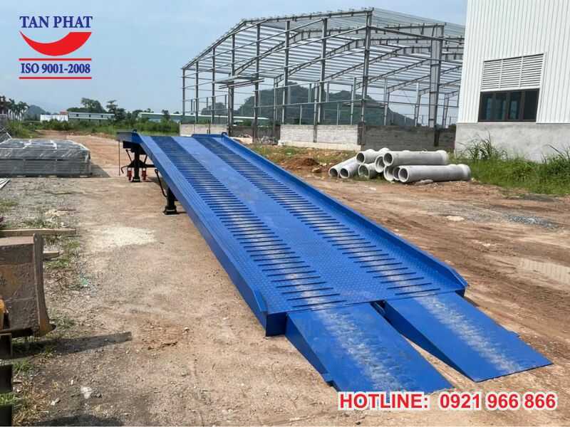 Hình ảnh thực tế cầu dẫn 12 tấn được bàn giao