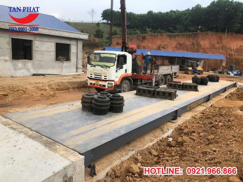 Quy trình lắp đặt trạm cân 150 tấn tại Thanh Hóa