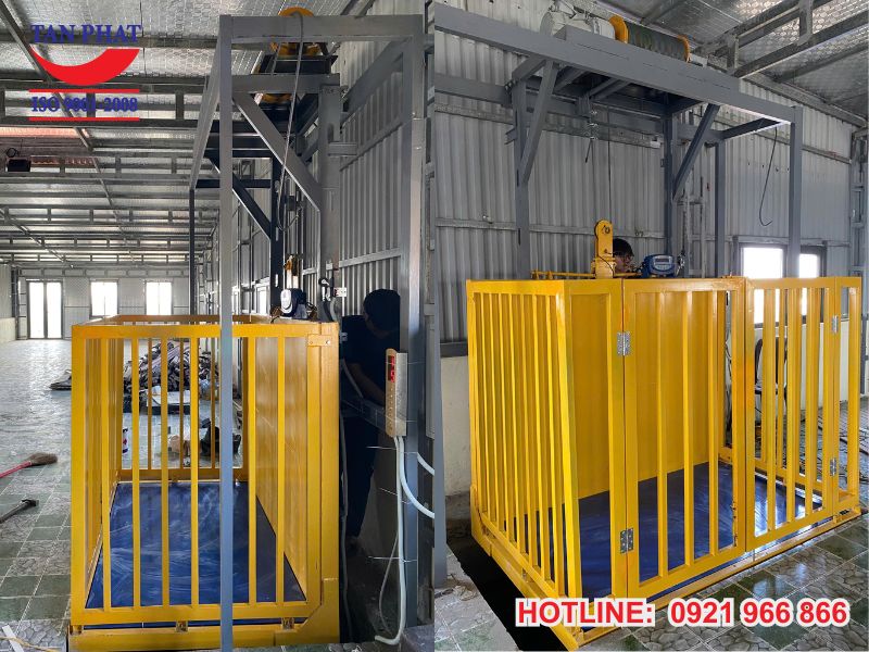 Lắp thang tời hàng uy tín, giá tốt