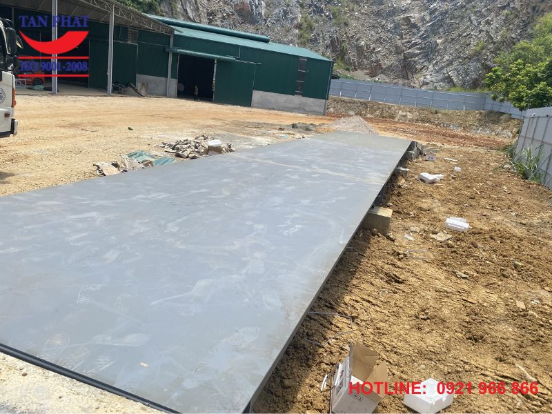 Trạm cân điện tử dài 18m, rộng 3m