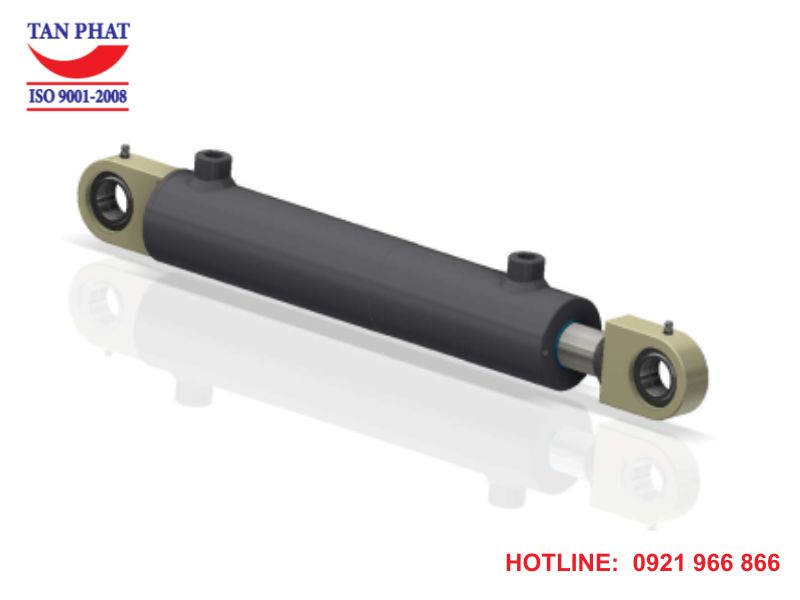 Xilanh thủy lực tròn hai đầu chốt