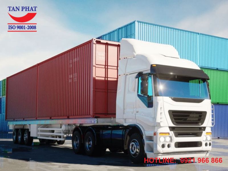 Chiều cao xe container