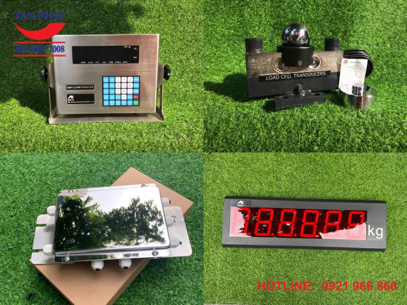 Bộ thiết bị cân được sử dụng trong cân ô tô 100 tấn