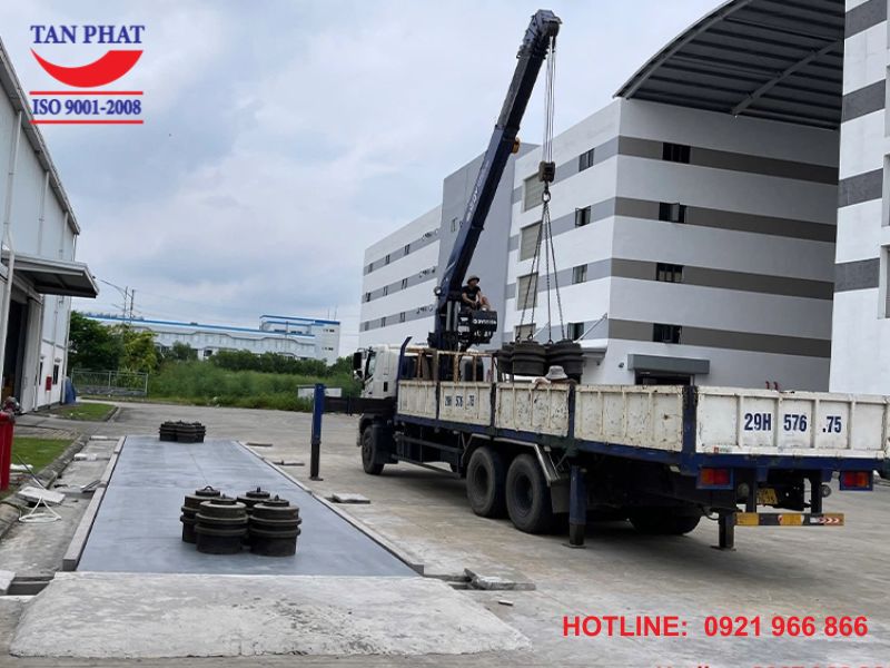 Hiệu chuẩn, kiểm định cân ô tô 100 tấn