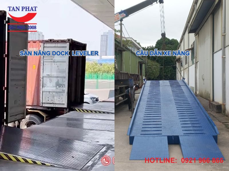 Dock Leveler, cầu dẫn xe nâng Tân Phát