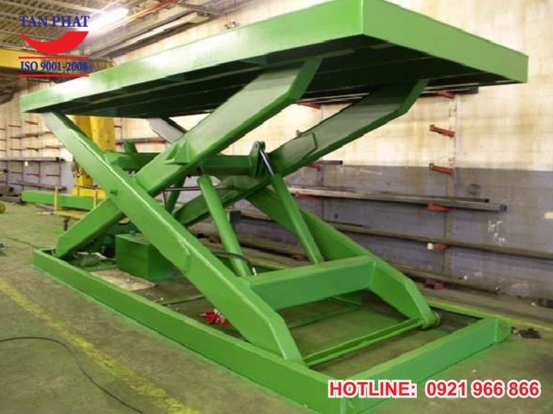 Bàn nâng thủy lực 10 tấn