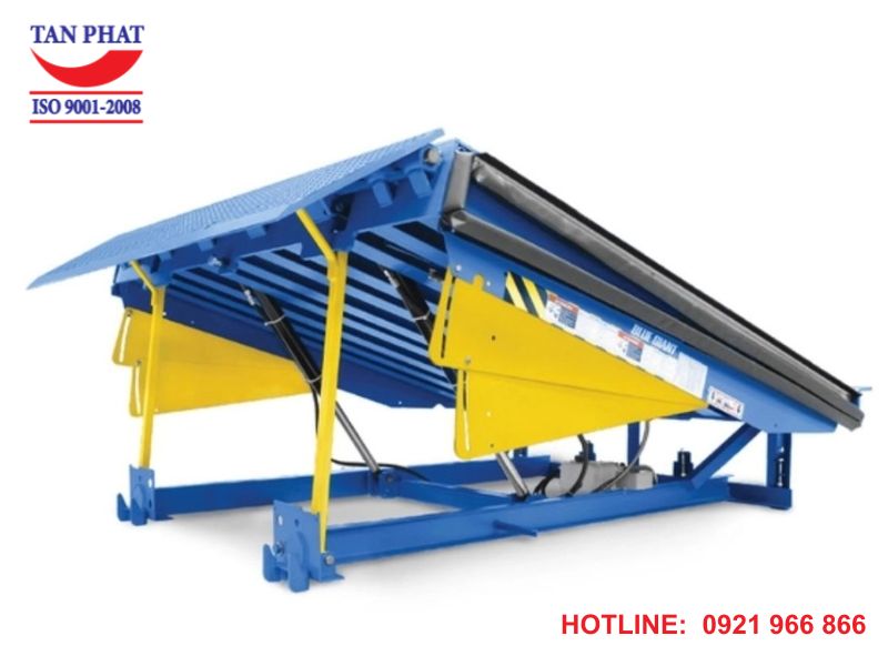 Xi lanh hoạt động trong dock leveler xi lanh kép