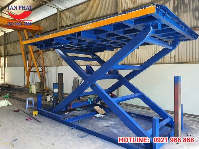 Bàn nâng hạ thủy lực >10000kg