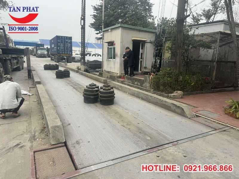 Kết quả dự án kiểm định trạm cân tại Hải Phòng