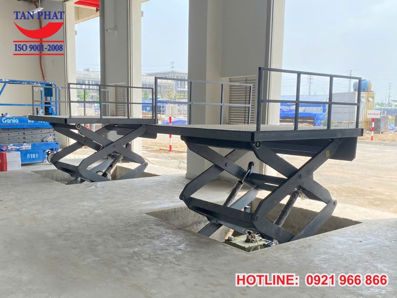 Ứng dụng thực tế của bàn nâng thủy lực 2000x2000mm