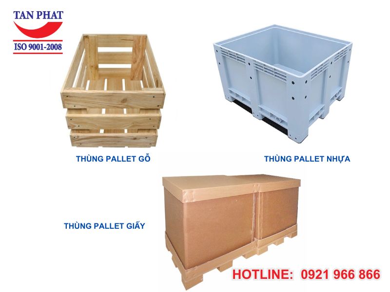 Thùng Pallet Là Gì? Các Loại Thùng Pallet Phổ Biến Hiện Nay?