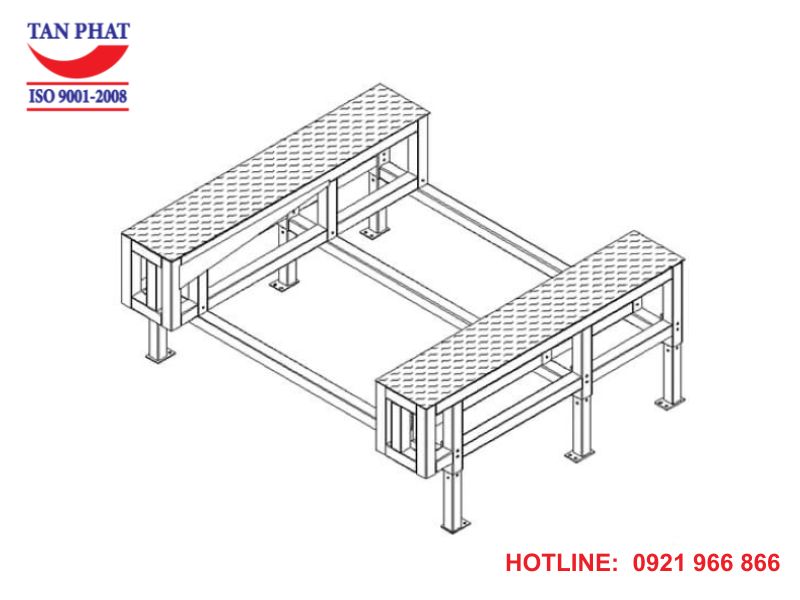 Bản vẽ Dock Leveler không hố