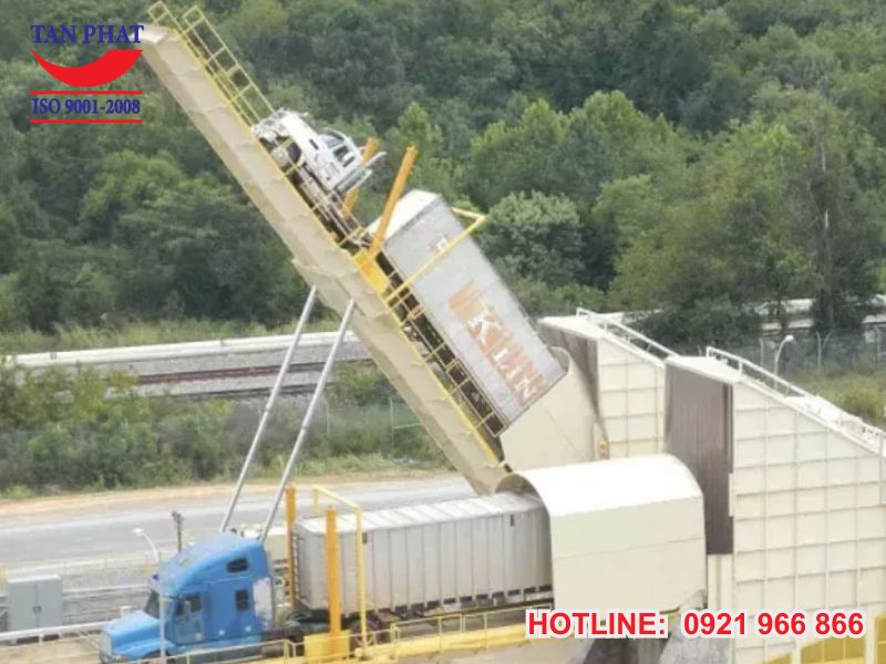 Thông số kỹ thuật bàn nâng đổ dăm gỗ