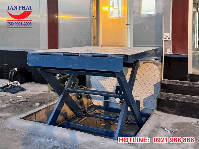 Thông số kỹ thuật bàn nâng thủy lực 2200x2000mm