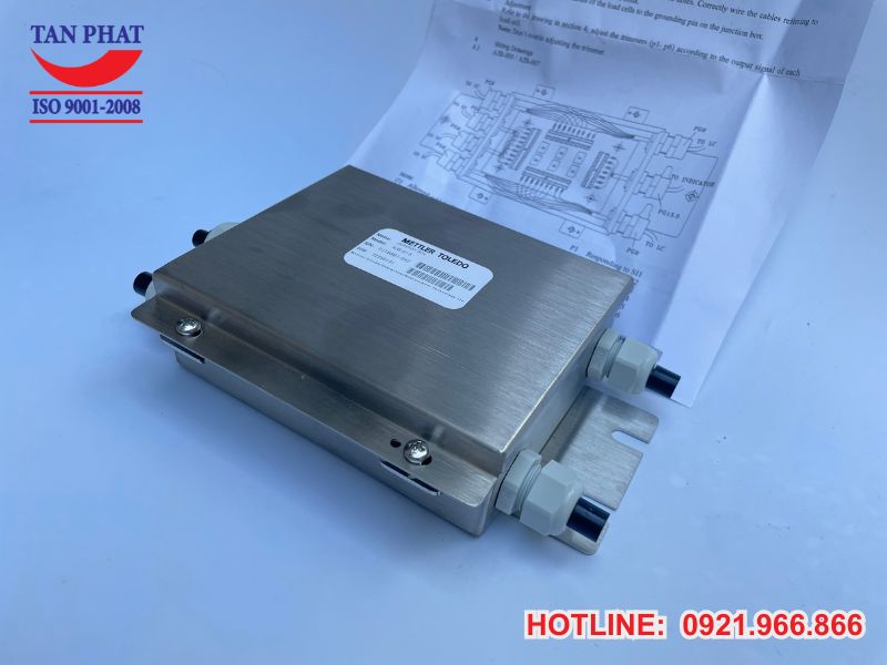 Ứng dụng thực tế của hộp nối 4 loadcell chính hãng Mettler Toledo