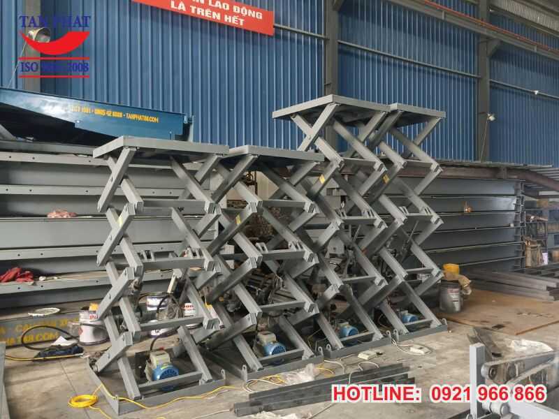 Hoàn Thiện Sản Xuất Bàn Nâng Thủy Lực 500kg (SL:04)