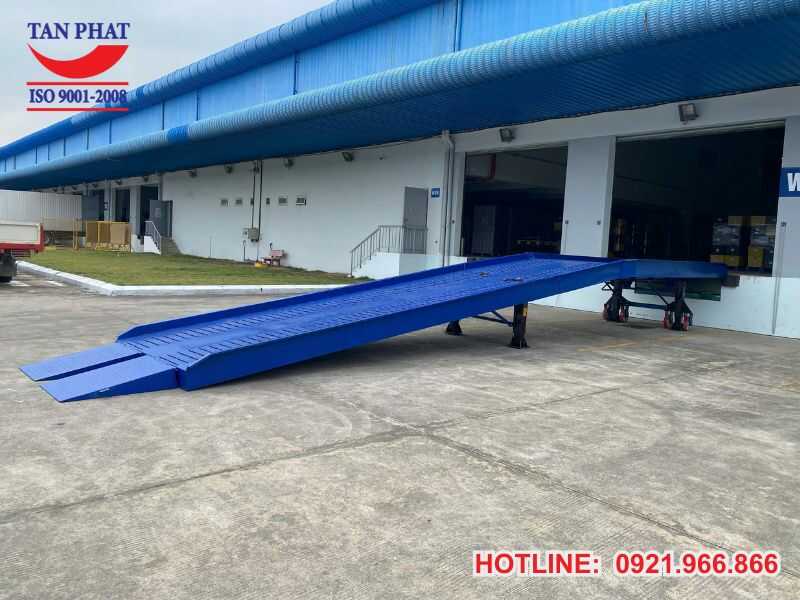 Dự án cầu dẫn xe nâng 10 tấn tại Hải Phòng