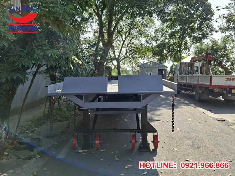 Thông số kỹ thuật cầu dẫn xe nâng 8 tấn tại Hải Phòng