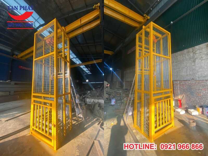 Quy Trình Lắp Đặt Thang Nâng Hàng Tại Tân Phát