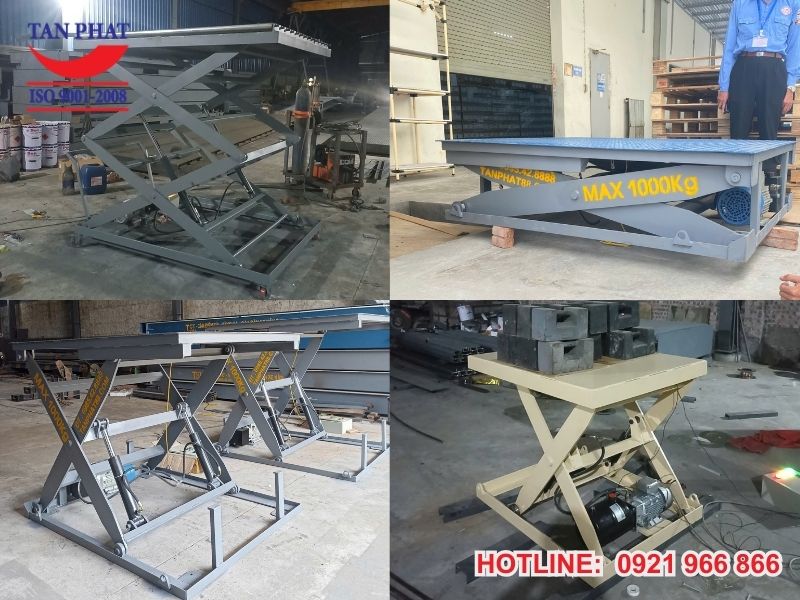 Bàn nâng hạ thủy lực phi tiêu chuẩn
