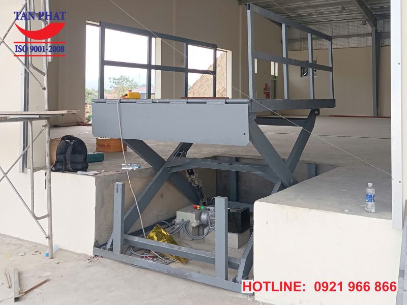 Lắp Đặt Bàn Nâng Thủy Lực 1500kg Tại Bắc Kạn