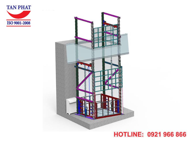 Tân Phát - đơn vị lắp đặt thang nâng hàng uy tín