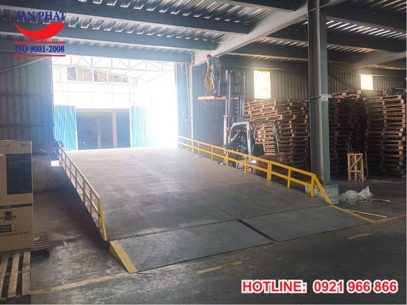 Thông số đường ramp dốc dẫn xe nâng