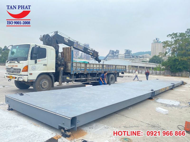 Dự án lắp đặt cân ô tô điện tử 100 tấn tại Nghi Sơn, Thanh Hóa