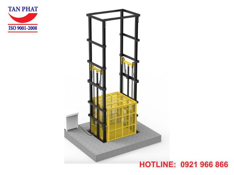 Ứng dụng của thang tời 750kg
