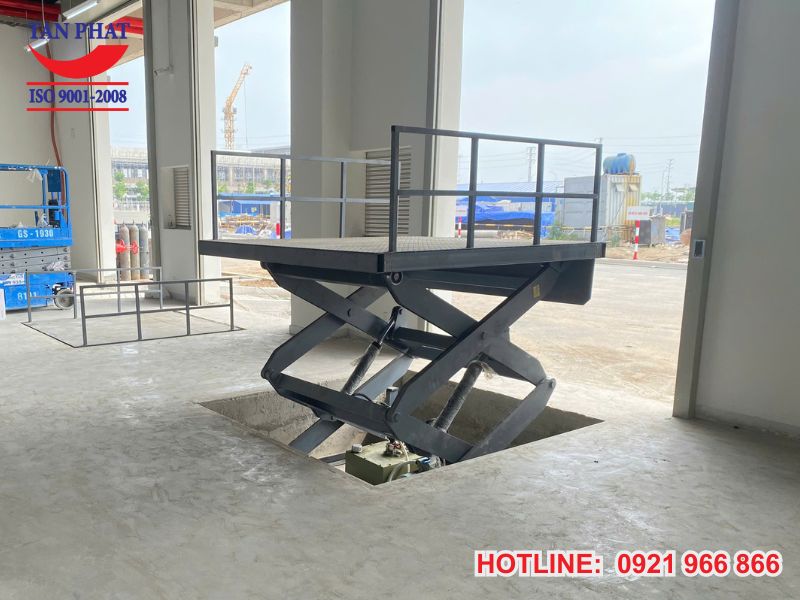 Lắp Đặt Bàn Nâng Thủy Lực 2000kg tại Ân Thi, Hưng Yên