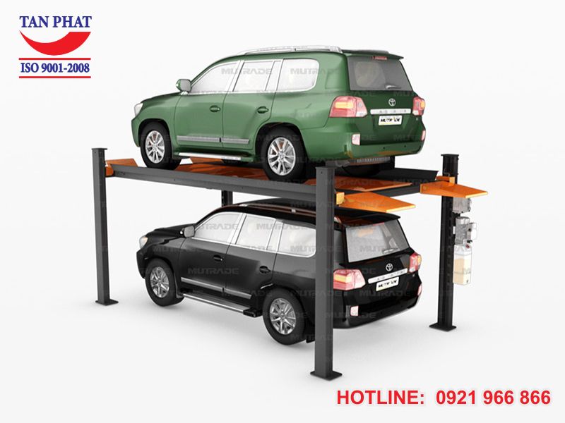 Cấu tạo của thang nâng thủy lực ô tô