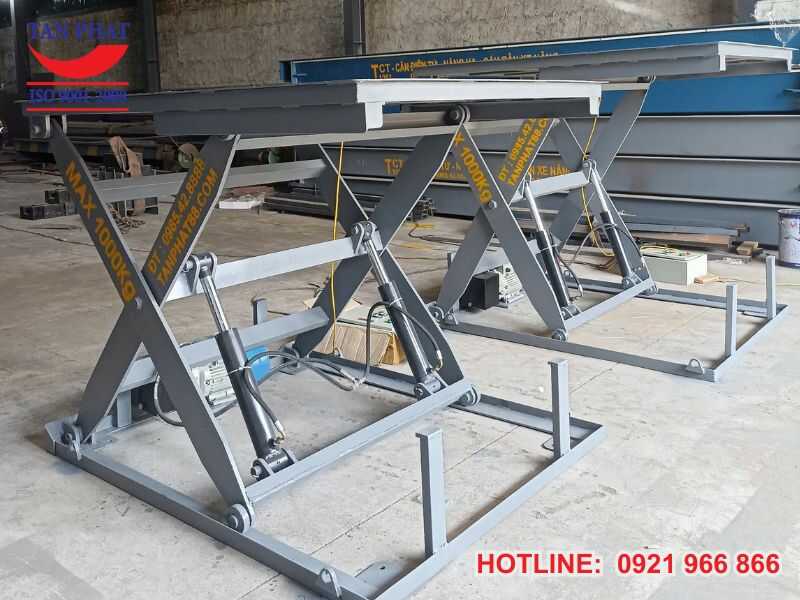 Thông số kỹ thuật của bàn nâng thủy lực nổi