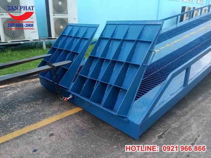 Cấu tạo của cầu dẫn thép lưới grating