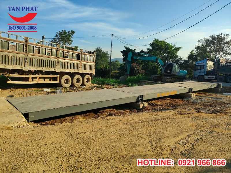Thông số kỹ thuật trạm cân 120 tấn lắp đặt tại Đắk Lắk