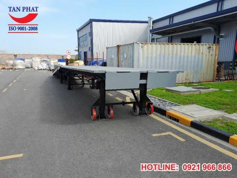 Cầu dẫn xe nâng với khả năng nâng hạ linh hoạt từ 1350 ~ 1650mm