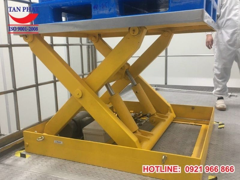 Nguyên lý hoạt động bàn nâng thủy lực