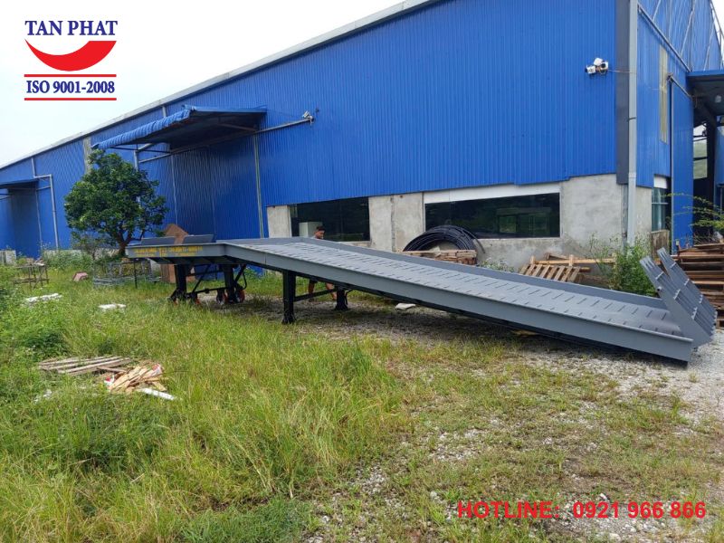 Cầu dẫn nâng hạ 8 tấn đảm bảo chịu tải tốt, khả năng nâng hạ linh hoạt, êm mượt