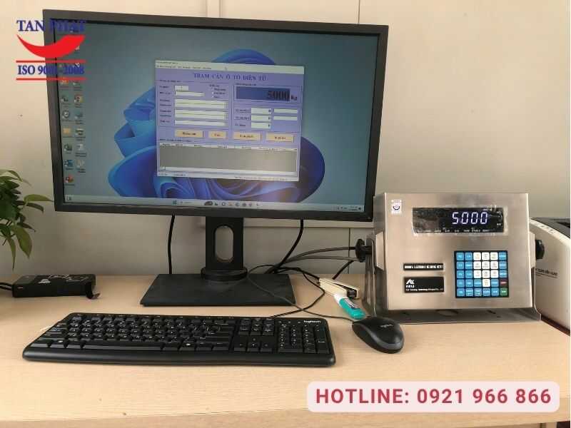 Lắp đặt và kiểm định cân 80 tấn tại KCN Đông Mai, Quảng Ninh
