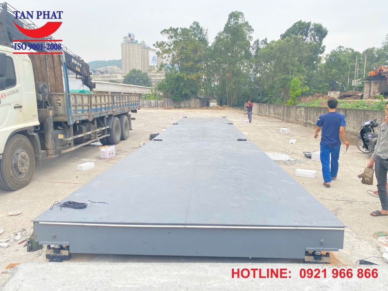 Dự án lắp đặt cân ô tô 100 tấn