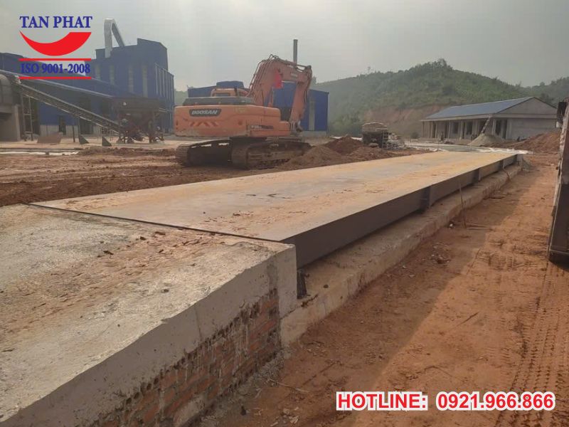 Lắp đặt trạm cân 150 tấn tại Thanh Hóa
