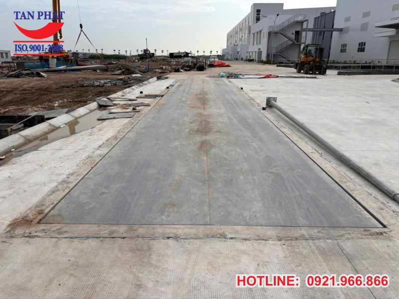 Quy trình lắp đặt trạm cân tại KCN DEEP C 2A