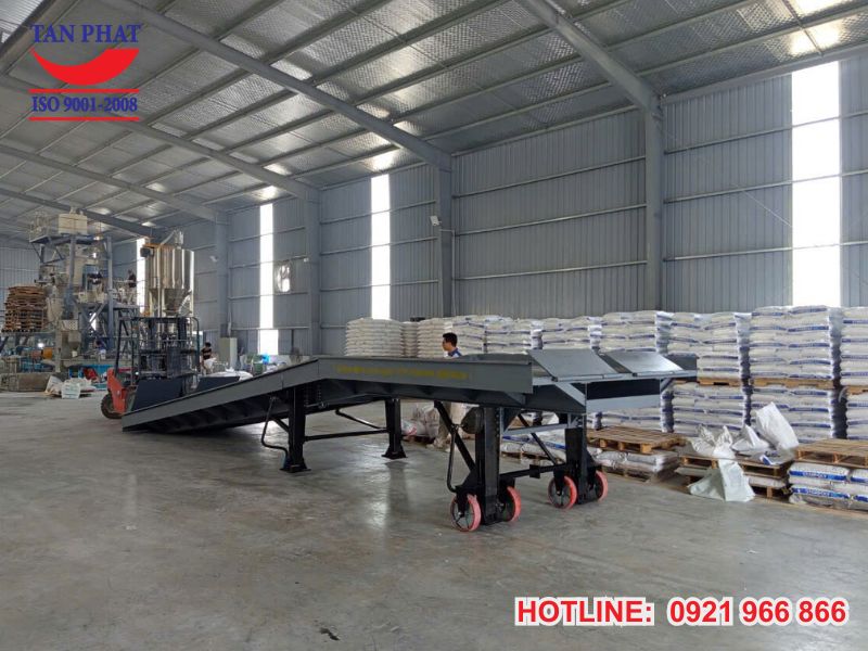 Hình ảnh thực tế: Cầu dẫn 10 tấn tại KCN Đình Trám, Bắc Giang