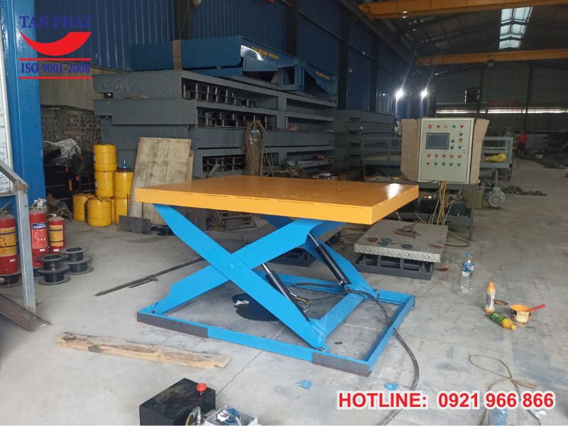 Thông tin chi tiết dự án sản xuất bàn nâng thủy lực 2 tấn