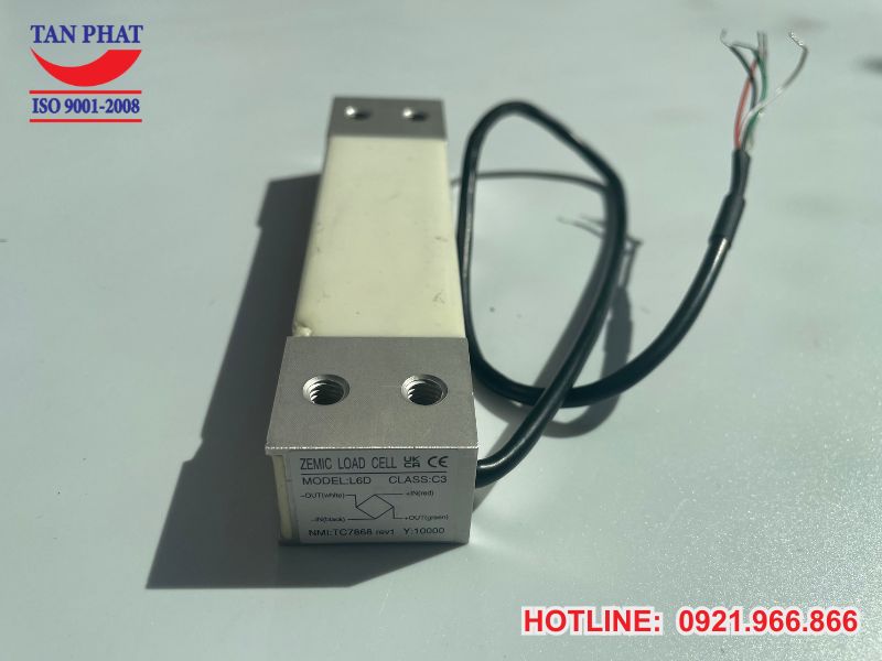 Thông số kỹ thuật loadcell L6D 5kg chính hãng Zemic