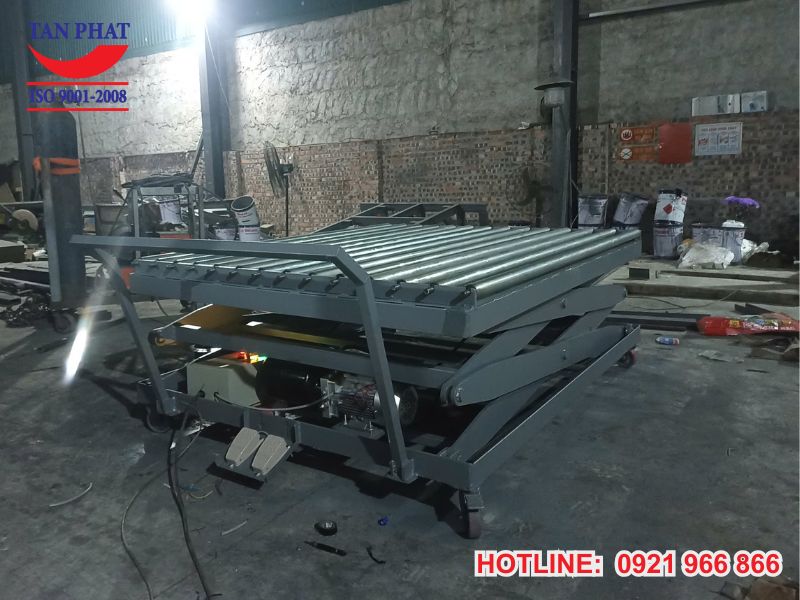 Thông số kỹ thuật bàn nâng thủy lực 800kg