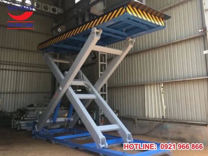 Tân Phát - đơn vị sản xuất bàn nâng thủy lực 4500kg uy tín, chất lượng